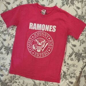 Hot Pink Ramones T-Shirt